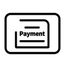 Минималистичная одноцветная иконка гарантии оплаты на белом фоне для рейтинга букмекеров Супер Деньги